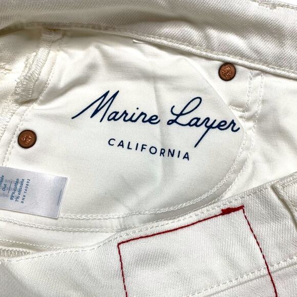 NWT Marine Layer High Waisted Crop Jean. size 28. - Picture 6 of 7